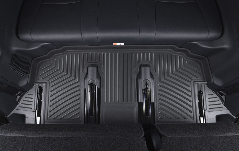 Hyundai IONIQ 5 prtljažnik gumeni tepih, s ispisanim logom, sanbanaxe, TPE umjetna gumena podloga