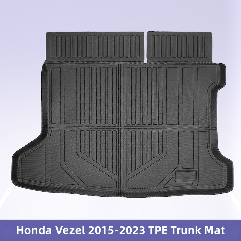 Honda Vezel (2015-2023) podlaha auto rohož, 3D pre všetky ročné počasia, materiál: TPE; značka: 3K; kompatibilita: špeciálne autá; prispôsobenie: k dispozícii