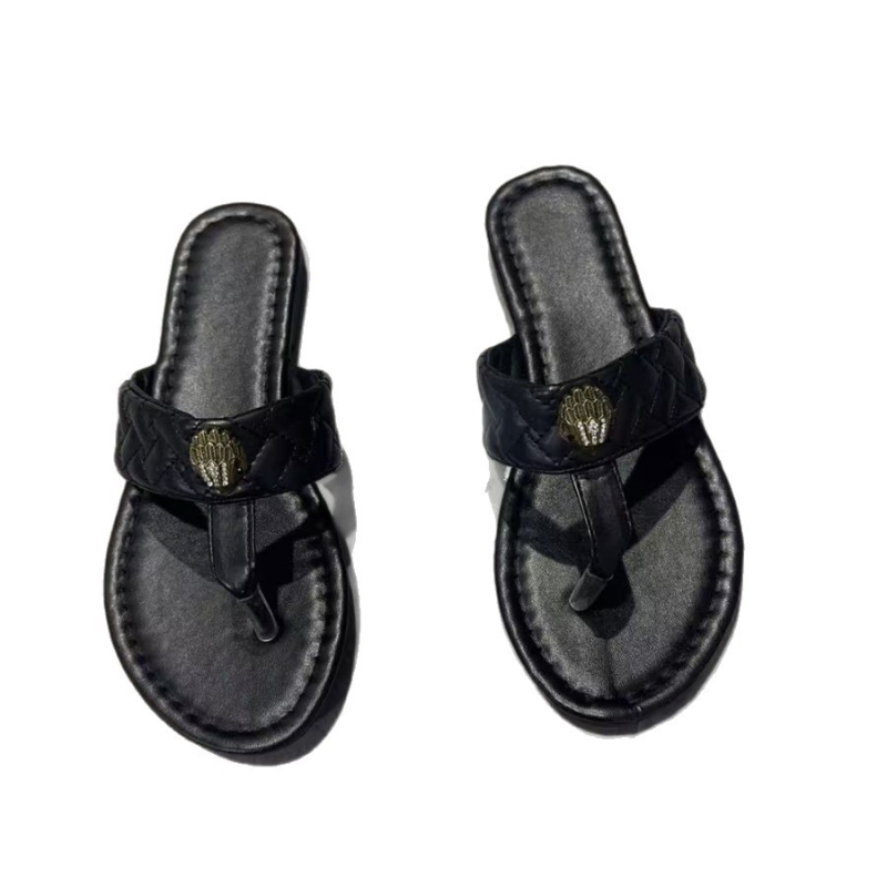 Slip-On sandale za plažu Eagle Head – PU gornji dio, gumeni potplat, lagane, ravna potplata