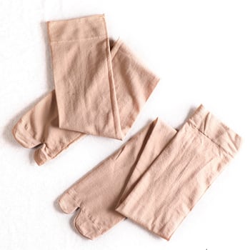 Κάλτσες με διαχωρισμένο δάκτυλο από νάιλον για γυναίκες, υψηλός σωλήνας, αντιτριβικές, 80-90% νάιλον, πλεγμένες με μια βελονιά, 144 ραφές, για όλες τις εποχές