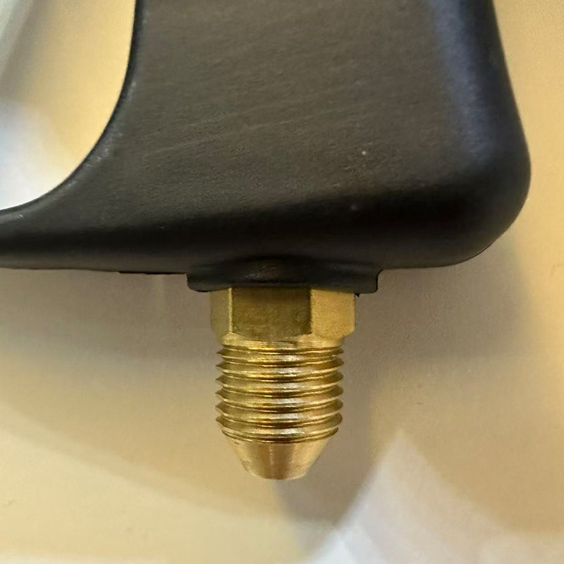 Hordozható magasnyomású autómosó pisztoly réz csúccsal és mérnöki műanyag markolattal, 300 bar nyomás, 10 m sugár