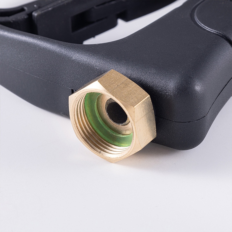 Hordozható magasnyomású autómosó pisztoly réz csúccsal és mérnöki műanyag markolattal, 300 bar nyomás, 10 m sugár