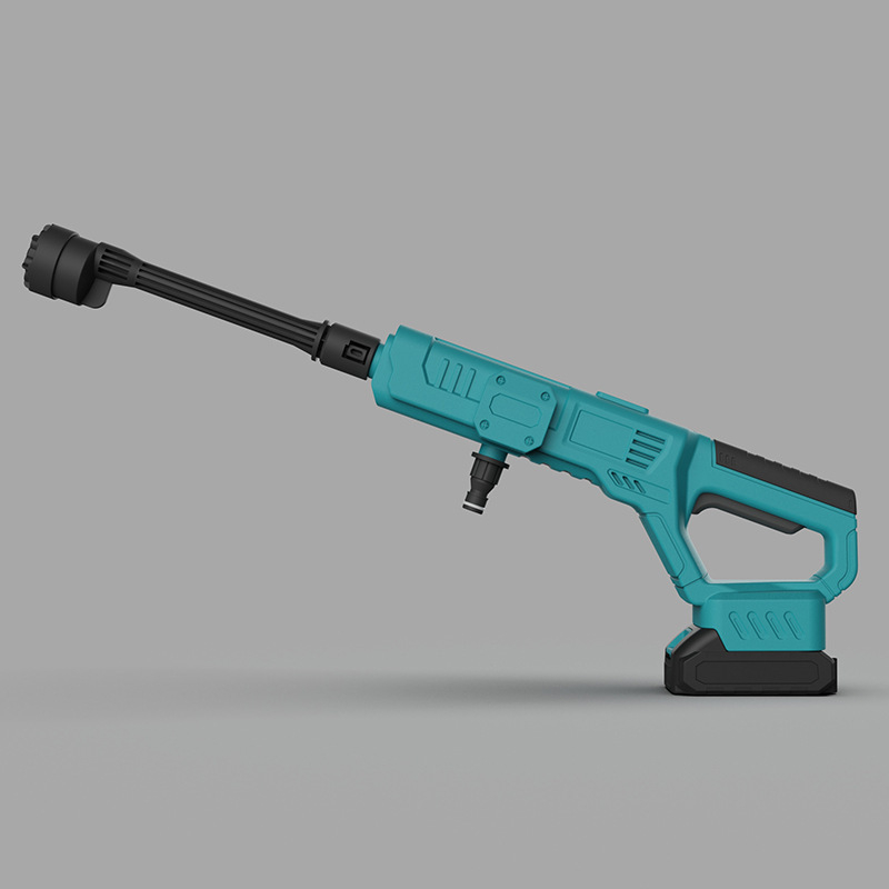 Pistol portabil de spălat auto cu baterie litiu, 21V, 285W, debit 4,1 kg, greutate 1,1 kg