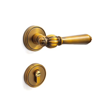 Κλειδαριά πόρτας με διαχωρισμένο μηχανισμό, κράμα αλουμινίου, ήσυχη λειτουργία, για πόρτες υπνοδωματίου, με κλειδί