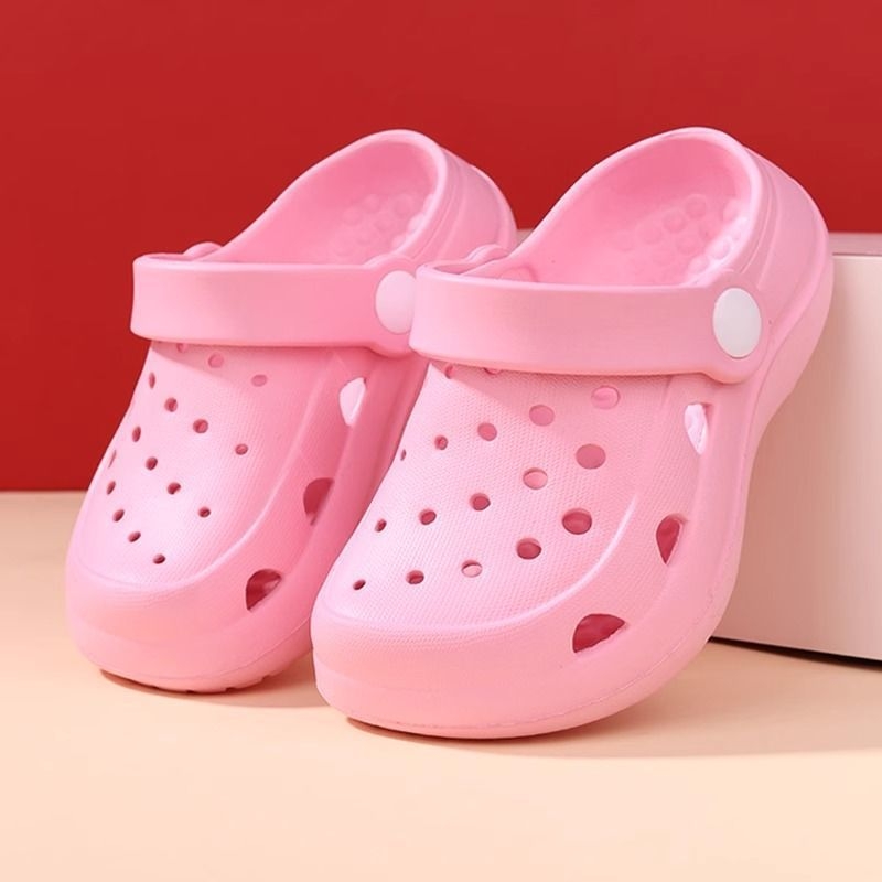 Gyerekeknek szóló mesefigurás szandál, EVA felsőrész és EVA talp, 1–3 éveseknek, mindennapi stílus