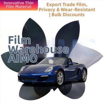 Automobilski films za prozore, solarni film, stakleni film, PET 1.2 mil, propusnost 30–50%, UV zaštita 67,2%, toplinska izolacija 8,8%