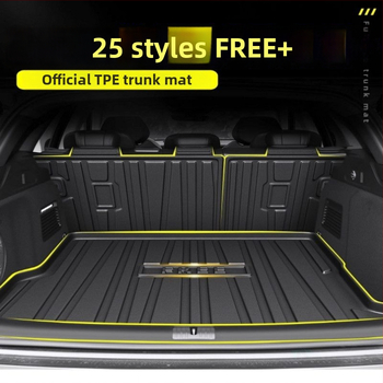 TPE prostirka za prtljažnik za Lantu Free+ – otporna na habanje, uz nacrt plana