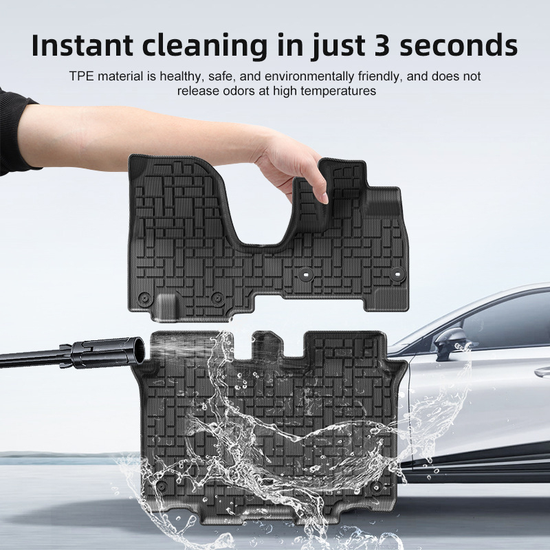 Подложки за пода за Honda N-Box JF5/JF6 с дясно управление – пълен комплект TPE подложки за пода и багажника, покритие за 23 модела, възможност за персонализация