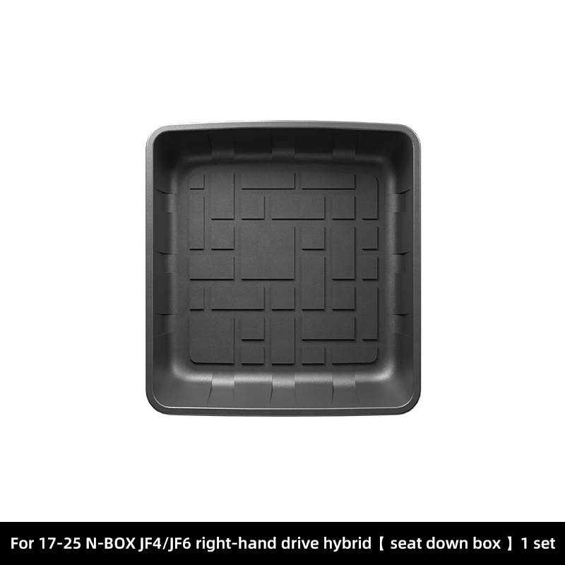 Подложки за пода за Honda N-Box JF5/JF6 с дясно управление – пълен комплект TPE подложки за пода и багажника, покритие за 23 модела, възможност за персонализация
