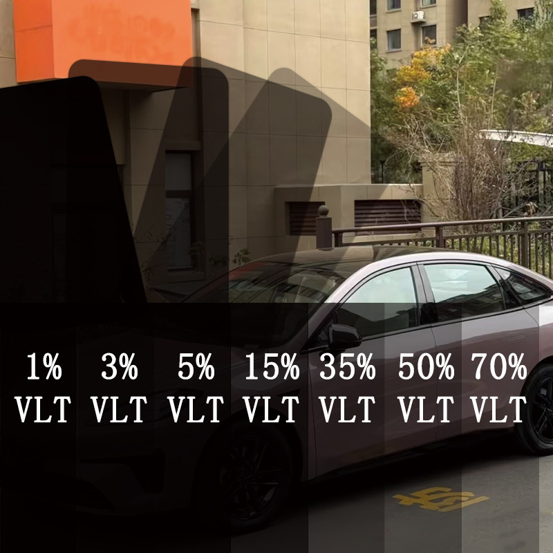 Automobilski prozor film za sunce s anti-eksplozijom i izolacijom od topline, 1 sloj, samoljepljiv, PP-baziran