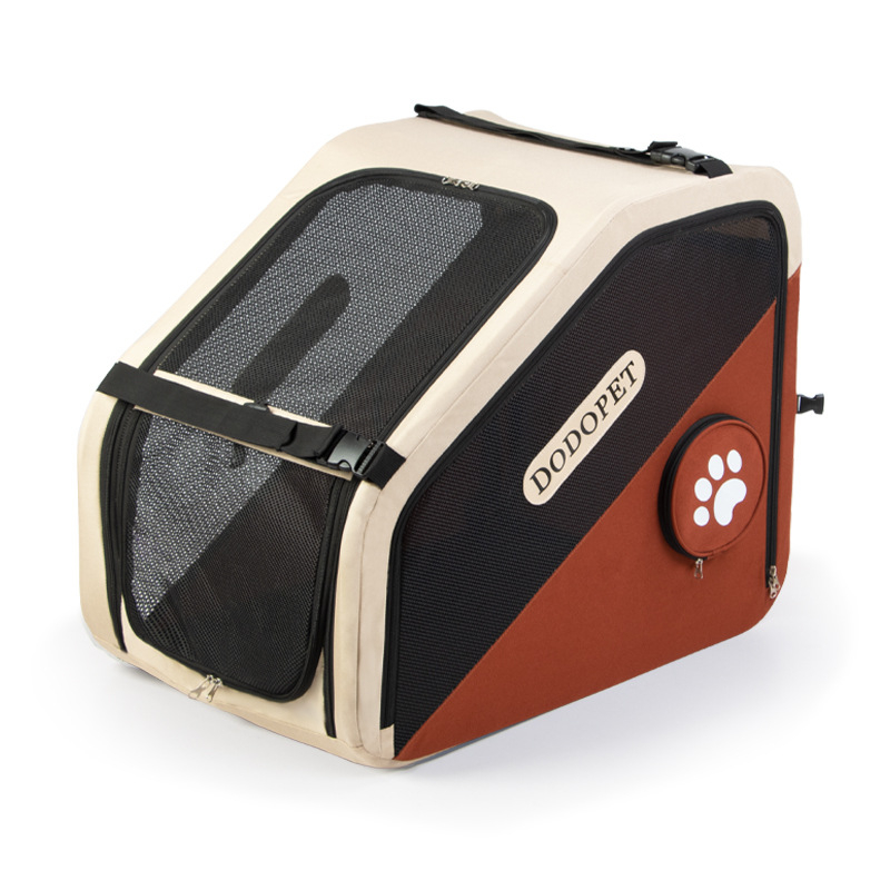Κλουβί μεταφοράς σκύλων για αυτοκίνητο - Πτυσσόμενο, χωρίς εγκατάσταση, Υφάσματα Oxford + PVC, μάρκα DODOPET