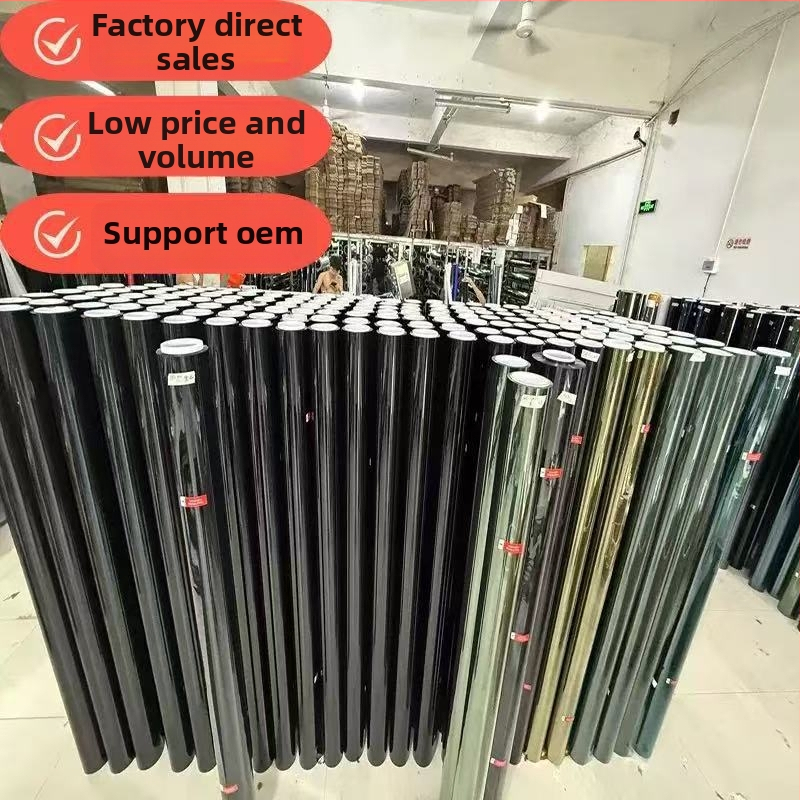 Prozirni filmski preklop za prozore sa jednosmjernim pogledom, zaštita od znatiželjnih pogleda i izolacija, zaštita od sunca; PVC 90% i PET 10%, elektrostaticko ljepilo, prilagodljivo