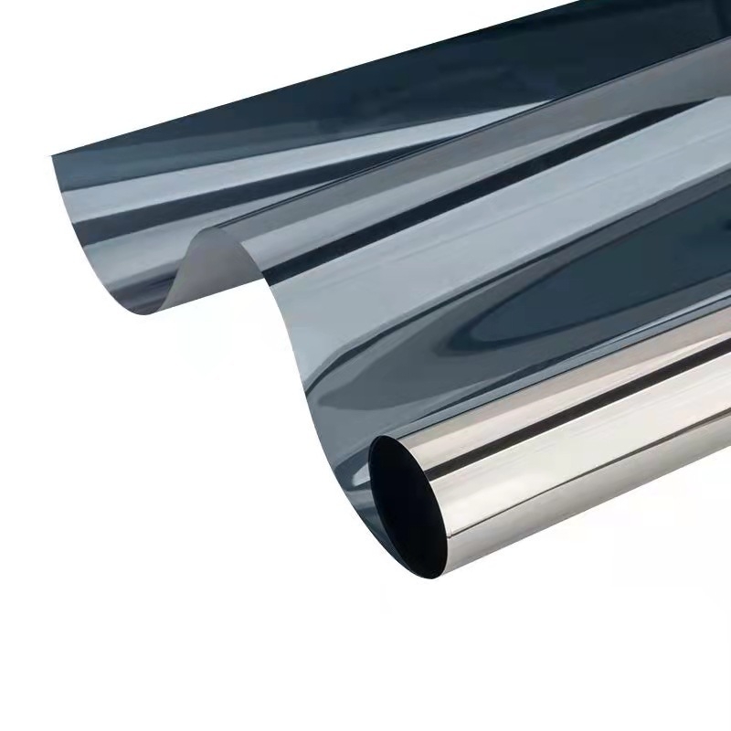 Prozirni filmski preklop za prozore sa jednosmjernim pogledom, zaštita od znatiželjnih pogleda i izolacija, zaštita od sunca; PVC 90% i PET 10%, elektrostaticko ljepilo, prilagodljivo