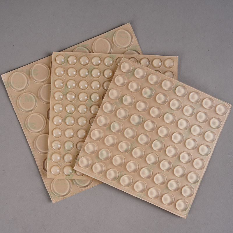 EPDM prozirne samoljepljive podloške za vrata i ormariće — smanjenje buke, apsorpcija udaraca, protuklizna brtvila; pogodno za elektroniku, namještaj, čajne setove i rukotvorine; podrijetlo: Kina kontinentalna