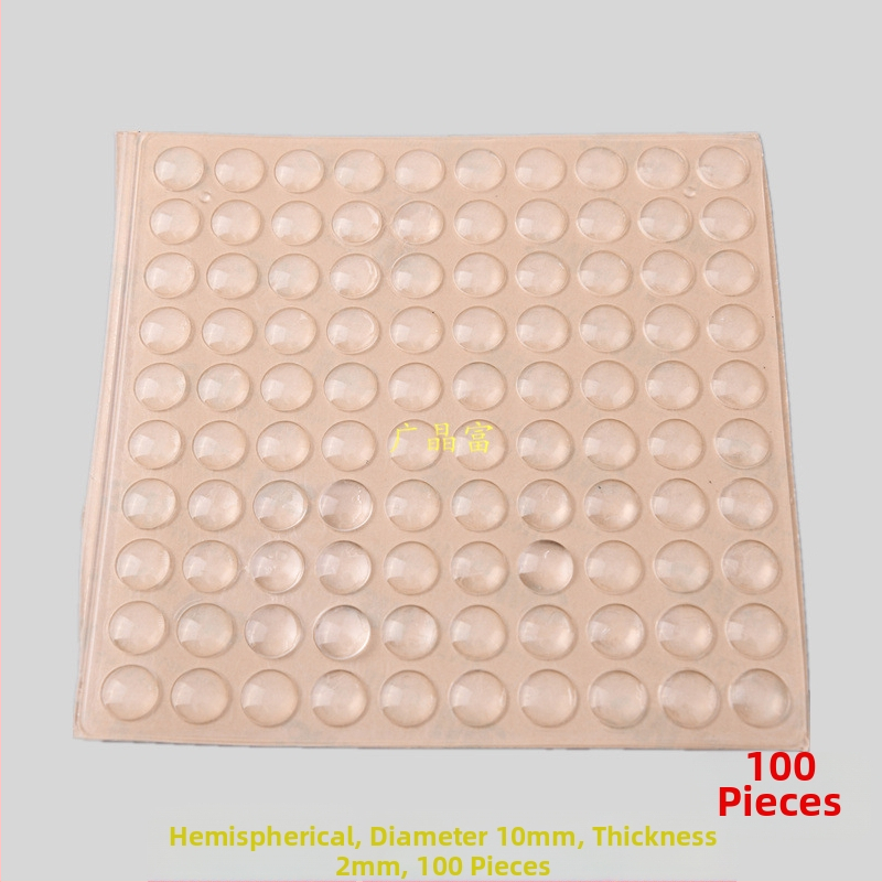 EPDM vysokopriehľadné lepiace tlmiace podložky na skrinky a dvere — zníženie hluku, tlmenie nárazov, protiskĺzová tesniaca podložka; vhodné pre elektroniku, nábytok, čajové súpravy, remeslá; pôvod: Čínska pevnina