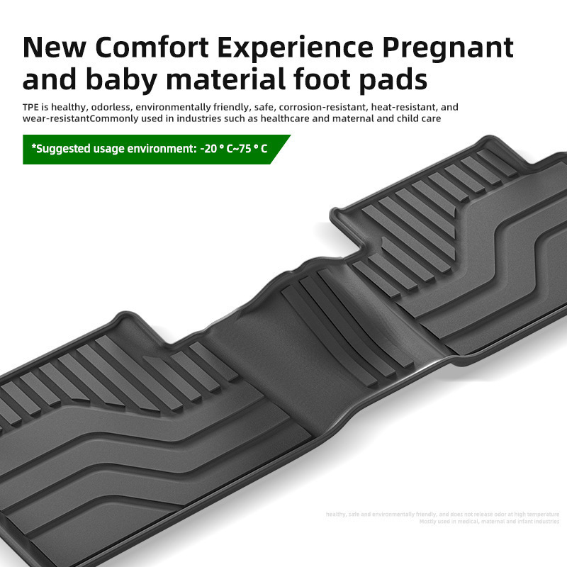 Подови постелки за Nissan X-Trail T32 (2016–2022), за автомобил с дясно управление, водоустойчиви, материал TPE, персонализируеми