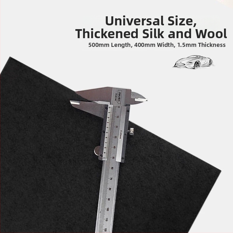 Vlnené autokoberce do auta pre Audi A6L, hrúbka 20 mm, hmotnosť 10 kg