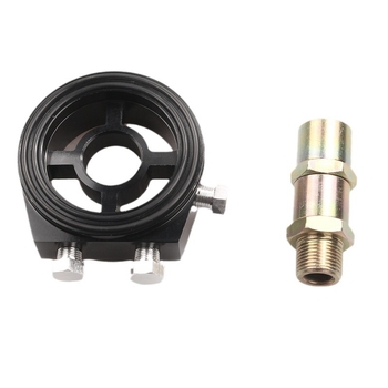 XUZHONG adaptor din aluminiu pentru răcirea uleiului auto, vas de ulei și vas de instrument, model OF-1004