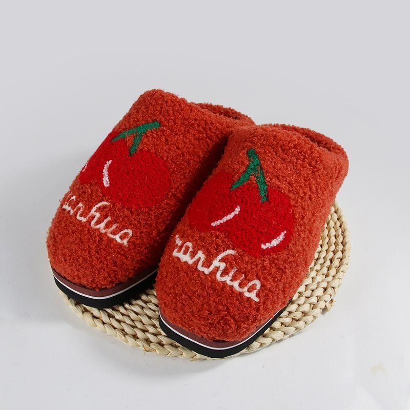 Домашни чехли от гума за вкъщи – не се хлъзгат, зима, пролет и есен, ежедневен стил, Ruzi niu