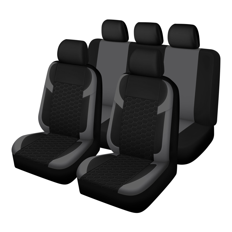Autoyouth Ötüléses autós ülésvédő huzat – Szövet, 0,6 kg, Minden évszakra, Teljesen lefedett