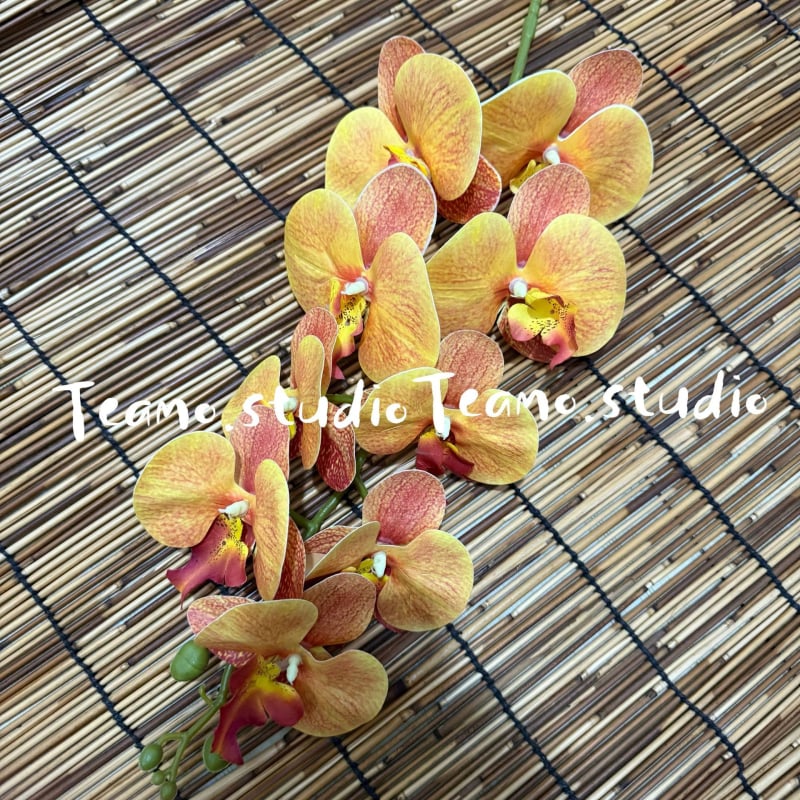 Τεχνητή ορχιδέα Phalaenopsis - Μάρκα: Senhong Shengxin - Υλικά: πλαστικό, PU, μαλακή κόλλα, μαλακό PVC - Χρήση: γάμοι και διακόσμηση σπιτιού