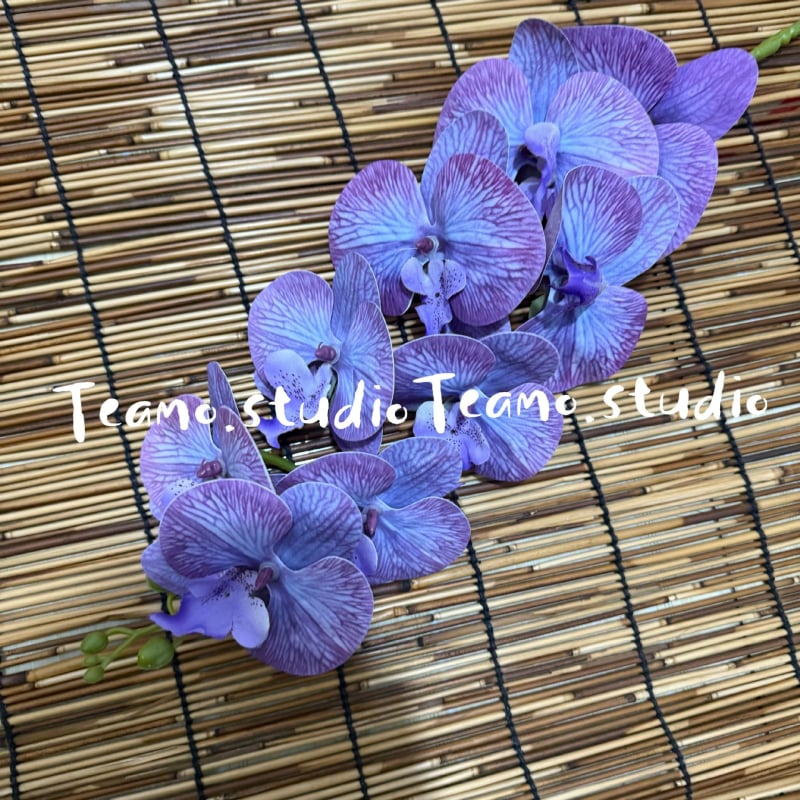 Τεχνητή ορχιδέα Phalaenopsis - Μάρκα: Senhong Shengxin - Υλικά: πλαστικό, PU, μαλακή κόλλα, μαλακό PVC - Χρήση: γάμοι και διακόσμηση σπιτιού