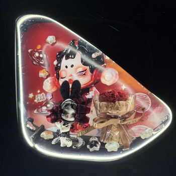 Autó háromszögletes ablak LED környezetvilágítás dekoráció, mikro táj beépítéssel – testreszabott feldolgozás: Igen; termékszám: 019; határokon át történő export: Nem