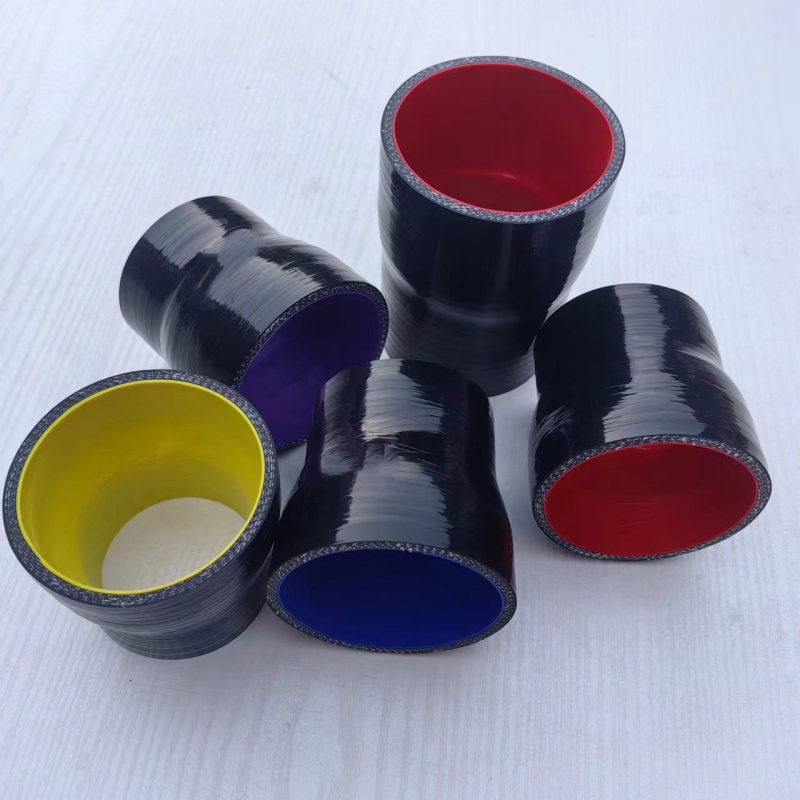 Csökkentő egyenes cső turbólevegő-bemenethez, gumianyagból, testreszabható, kompatibilis több autómodelllel