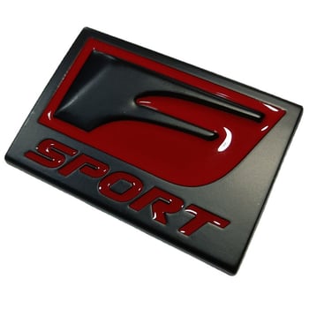 Autómatrica – 3D anyagú, F-sport mintázat, ragasztóval történő felhelyezés, termékkód Al678997598874