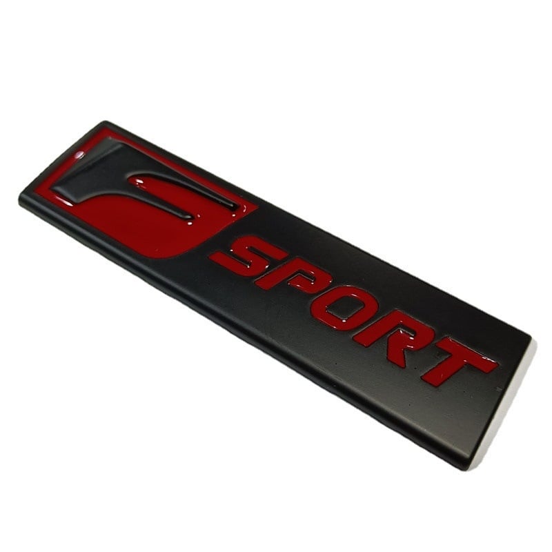 Autómatrica – 3D anyagú, F-sport mintázat, ragasztóval történő felhelyezés, termékkód Al678997598874