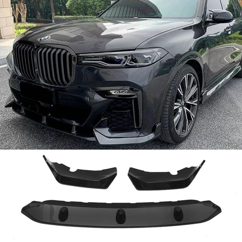 BMW X7 G07 prednji spojler, 3-stupanjski tip, kompatibilan s 2019–2022