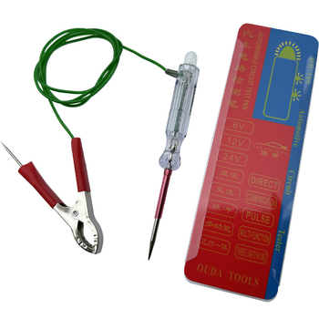 Ling Xiang DW100 automobilski električni tester u olovci, 12-24V, PVC kućište, za auto popravak