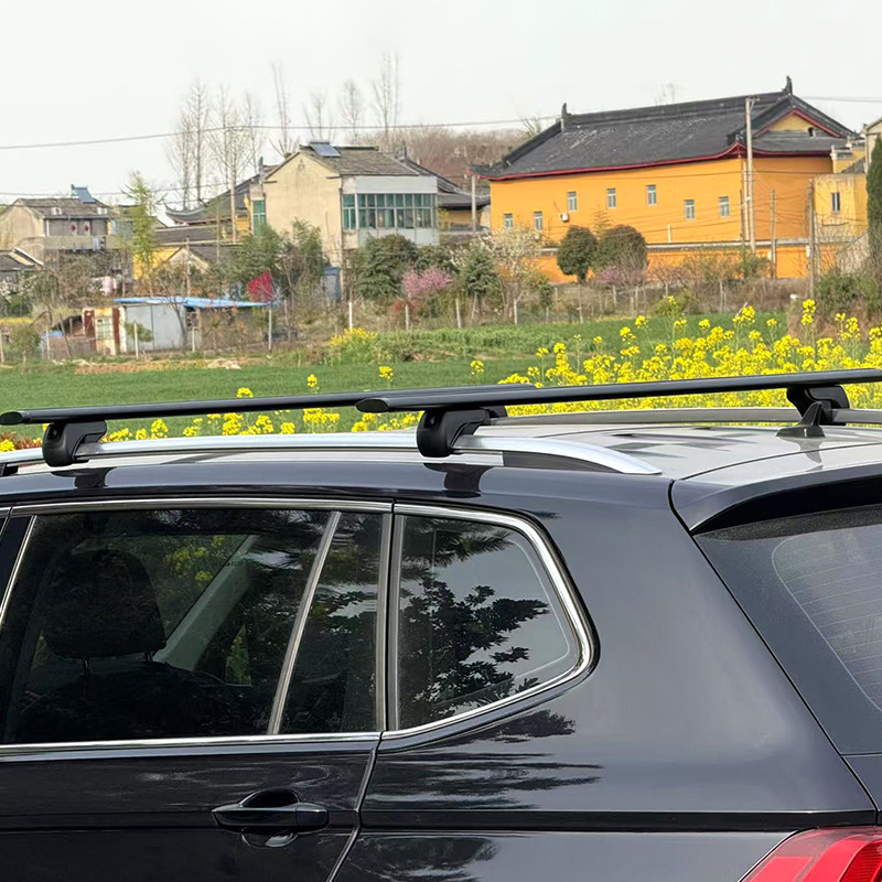 Aluminijski krovni nosač za SUV s blokirajućim poprečnim šipkama – univerzalna kompatibilnost