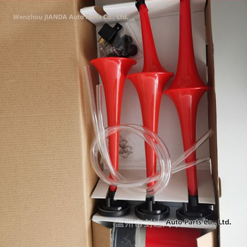 Петтръбен музикален автомобилен въздушен рог, 12V, модифициран