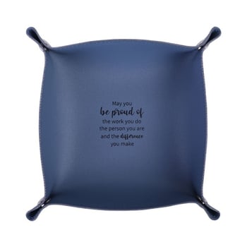 Сгъваема кожена тава със скрито закопчаване с тик-так в ъглите, кутия за съхранение на ключове за вход, удебелена PU кожа, устойчива на намачкване