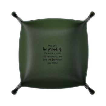 Сгъваема кожена тава със скрито закопчаване с тик-так в ъглите, кутия за съхранение на ключове за вход, удебелена PU кожа, устойчива на намачкване