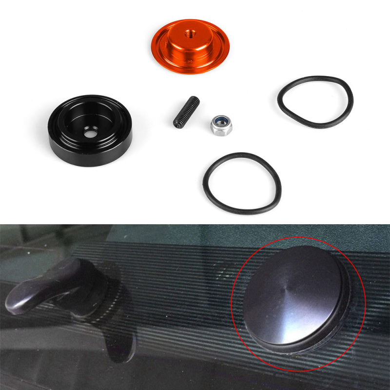 Заден капак за рамо на чистачката за Honda Civic, Acura RSX/Integra — алуминиева сплав, модел ENL016, универсален монтаж