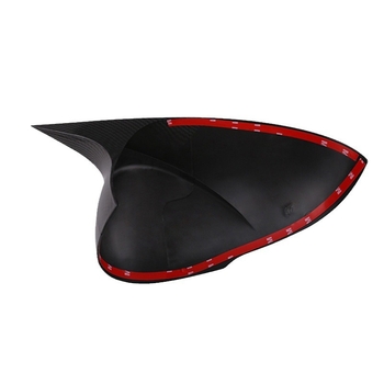 SVEEK Наклейка за огледало за обратно виждане, Kia K5 (2020–2022), карбонова шарка