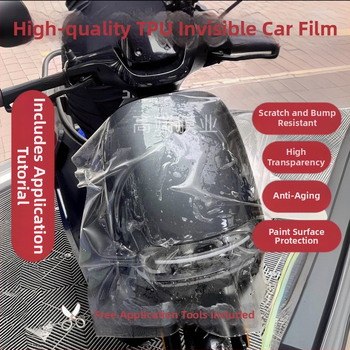 TPU zaštitni film za cijeli automobil s teksturom kože nosoroga za električna vozila