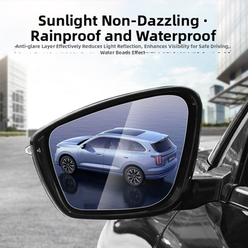 Fólia proti dažďu na spätné zrkadlo a proti zahmleniu pre Shanhai L7Plus — prispôsobiteľná