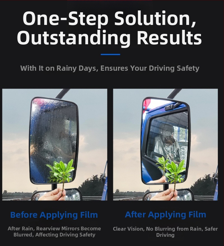 Dažďovzdorná membrána pre automobil; PP film, silné priľnutie, model Rainproof membrane