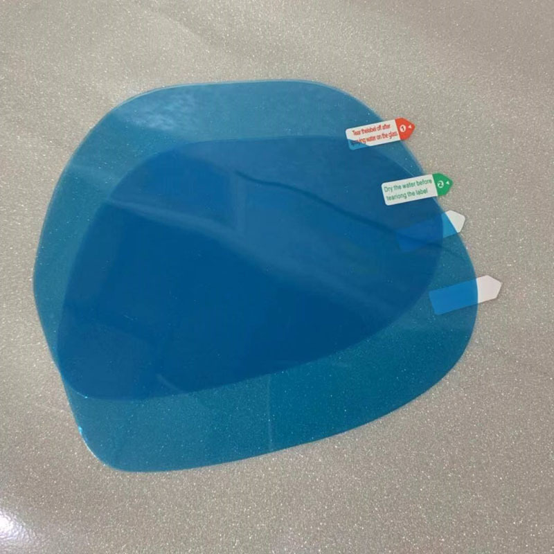 Дъждозащитна мембрана за задно огледало на автомобил - PET материал, 0,12 мм, 100% пропускливост на светлината, модел FD00, персонализирана обработка