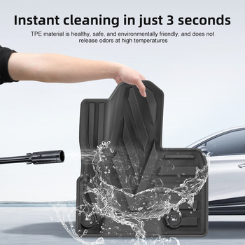 Персонализирани TPE автомобилни подложки за Kia EV5 (2023–2025); водоустойчива подложка за багажника; персонализация налична; упълномощен частен бранд