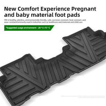 Персонализирани TPE автомобилни подложки за Kia EV5 (2023–2025); водоустойчива подложка за багажника; персонализация налична; упълномощен частен бранд