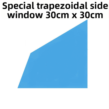 Filmový film proti dažďu a zahmlievaniu pre auto spätné zrkadlo – PET materiál, vysoká adhézia, prispôsobiteľný list, Nový štýl, Pleasant to the Heart