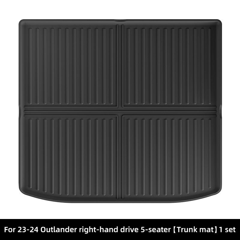 Covorașe auto din TPE pentru Outlander 23-24 (volan pe dreapta) - personalizabile, fără logo, marcă privată autorizată