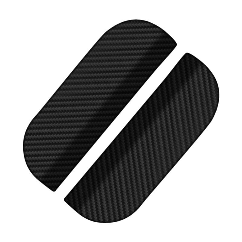 Univerzalni zaštitnik od kiše za stražnje ogledalo automobila s uzorkom karbonskih vlakana, PVC materijal, dvodijelni paket, Guangzhou porijeklo