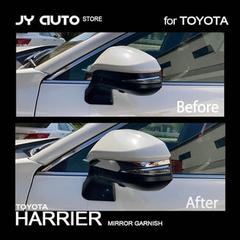 Декоративен кант за странично огледало от неръждаема стомана, модел 5000, средна ширина, висок клас, висока адхезия