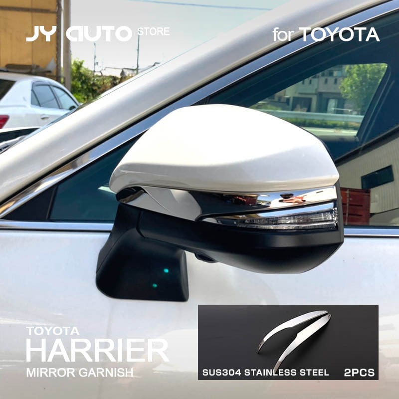 Декоративен кант за странично огледало от неръждаема стомана, модел 5000, средна ширина, висок клас, висока адхезия