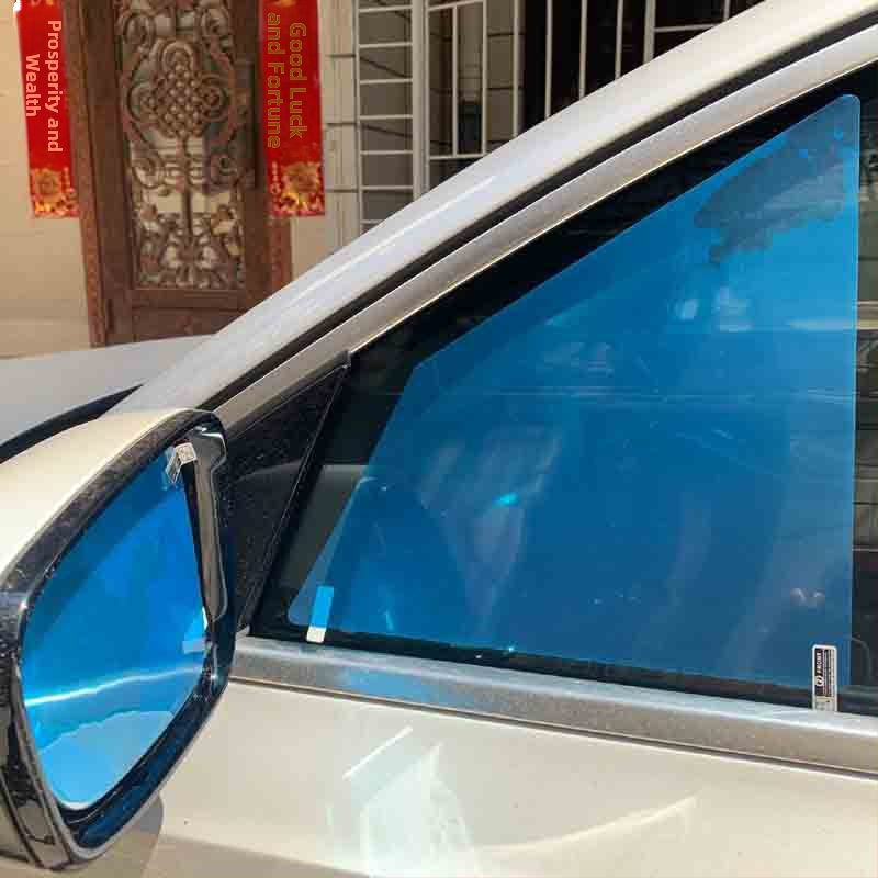 Membrána odolná dažďu pre spätné zrkadlo auta, PET materiál, 100% svetelná priepustnosť, model fd00, spracovanie na zákazku